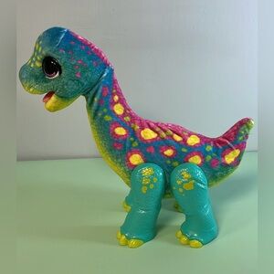 FurReal Snackin’ Sam The Bronto Interactive Animatronic Plush Kid Toy Dinosaur